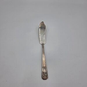 Wallace Classic Harmony House Filigree Silverplate Butter Knife 1937 Silverware